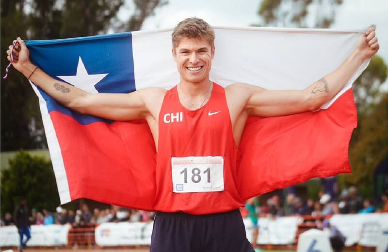 ganó los 110 metros vallas en el Sudamericano de Atletismo. Foto: Federación Atlética