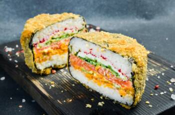 Sushiburger casera, rica y fácil de preparar: Receta perfecta para compartir con amigos