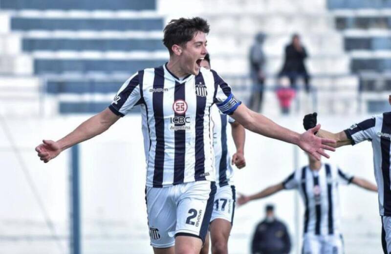 Sheyko Darko Studer fue capitán en la cadetes de Talleres. Crédito: @CATalleresdecba.