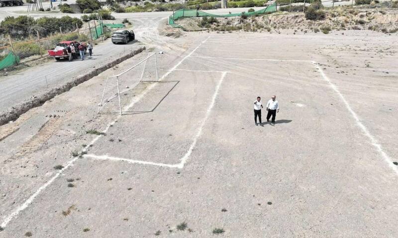 Este es el terreno en el que se construirá.