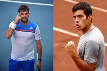 Así llegan Cristian Garín y Stan Wawrinka a su duelo en el ATP de Viena