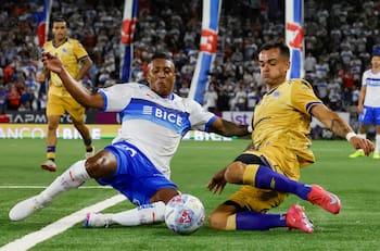 La UC no pudo en el Claro Arena y empató ante Everton en la Liga de Primera