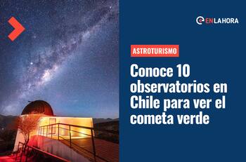 Cometa verde: 10 observatorios en Chile para ver el fenómeno astronómico