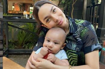 "Para siempre juntos": Las tiernas fotos de Lisandra Silva y Raúl Peralta celebrando los nueve meses de su bebé, Noah