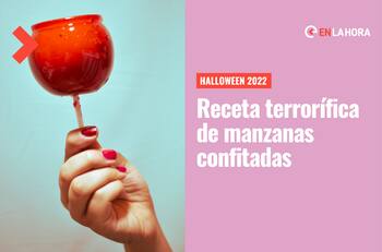 Receta para Halloween 2022: Manzanas confitadas para hacer en casa la noche de brujas