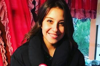 "Cuando trabaja un interferiado": María José Quintanilla se disfrazó de unicornio para ir a Mega