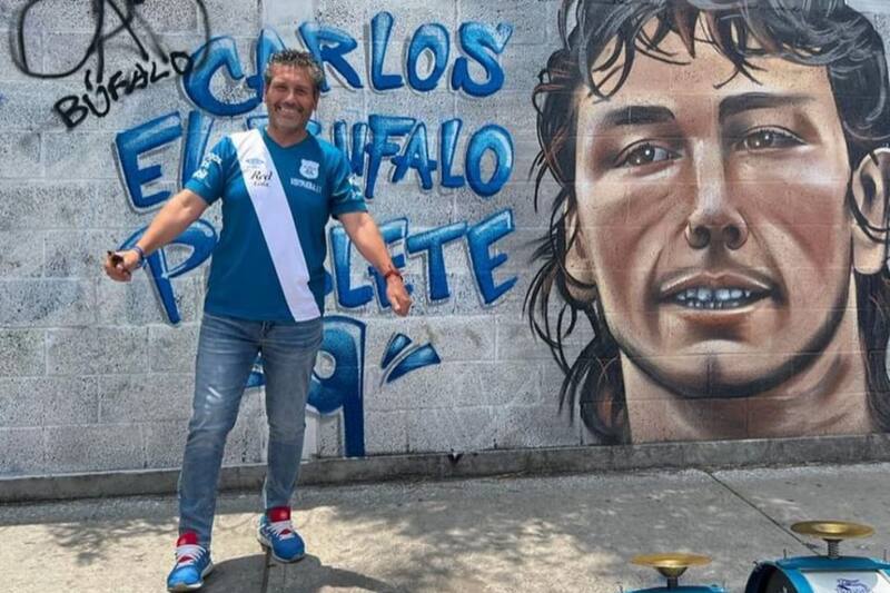 El ex futbolista chileno es ídolo del Puebla en México. (Foto: Archivo personal)