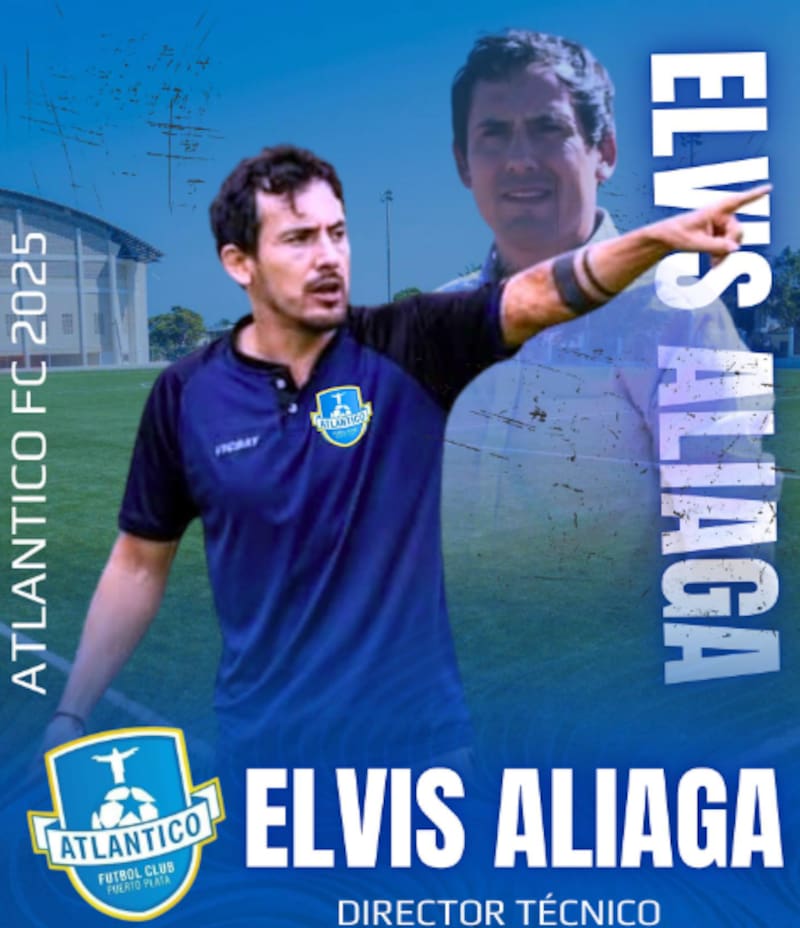 Fue oficializado como DT del Atlanta FC de República Dominicana.