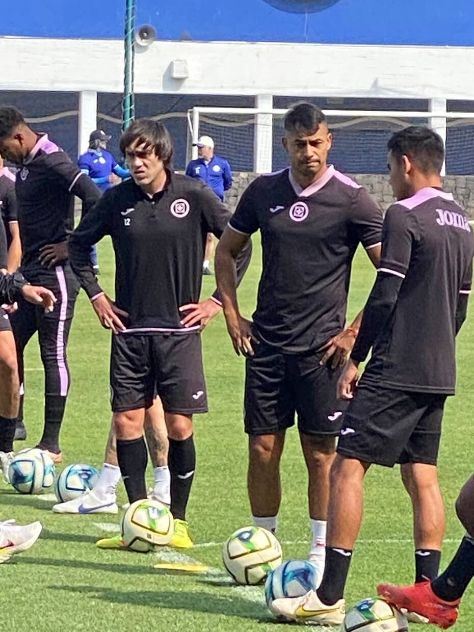 El delantero en su vuelta a los entrenamientos: Foto: ESPN.