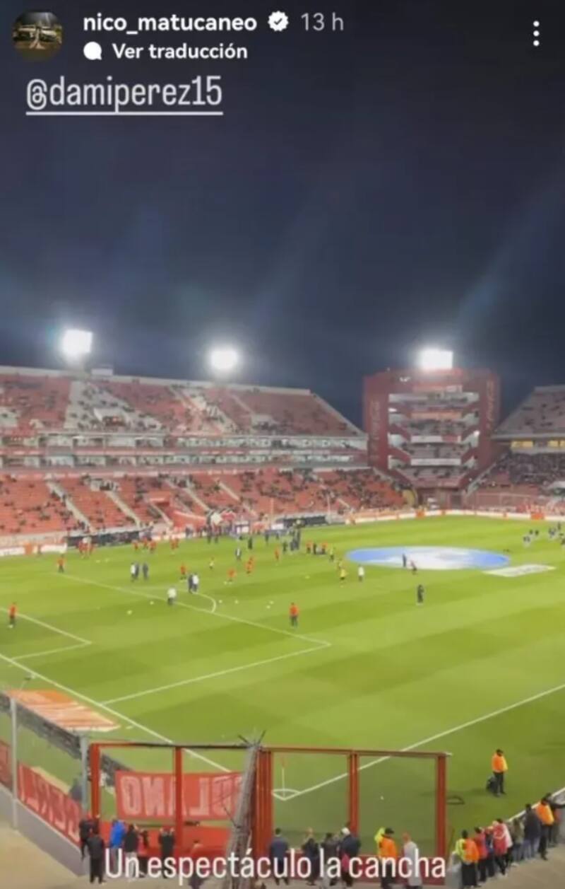 Historia de Nicolás Maturana en Instagram