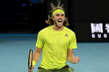 Stefanos Tsitsipas debió exigirse al límite para avanzar a la tercera ronda del Australian Open