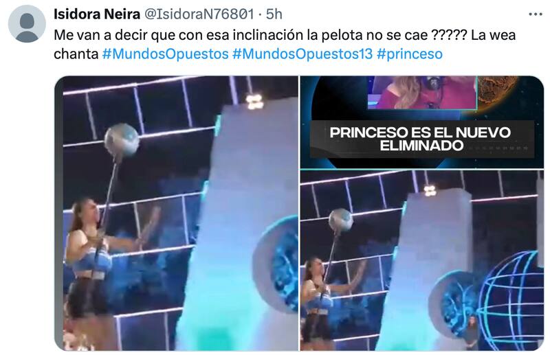 La modelo fue acusada de hacer trampa en la prueba.