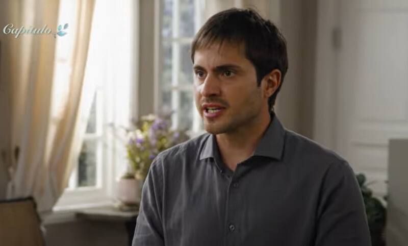 Joaquín está angustiado por el embarazo de Monse. Créditos: Captura Mega