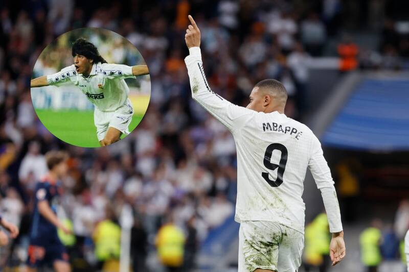 Zamorano reaccionó a los goles que acercan a su record a Kylian Mbappé.