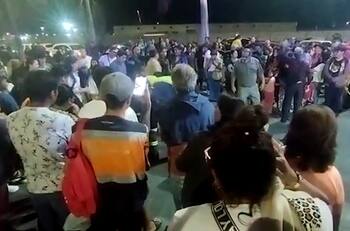 VIDEO | Hombre en estado de ebriedad atropella a una mujer en el ensayo del Carnaval de Arica