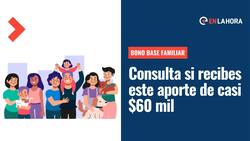 Bono Base Familiar: Consulta si te corresponde el pago automático de este aporte que da casi $60 mil