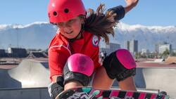 Carta para Los Angeles 2028: La joven promesa chilena de solo 12 años en Skateboarding