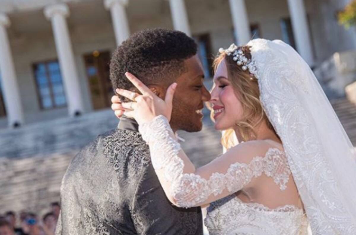 El divertido saludo de aniversario de matrimonio de Junior Fernandes a su esposa