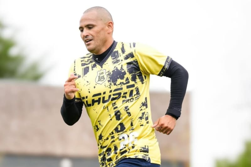 regresó a los entrenamientos en San Luis.