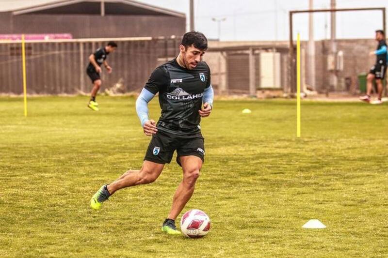 Edson Puch volvió a los entrenamientos con Deportes Iquique.