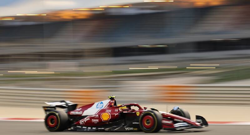 Lewis Hamilton en Ferrari. EFE