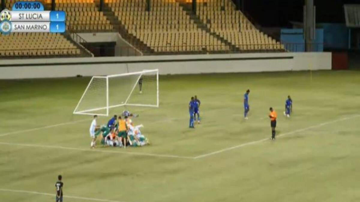 VIDEO | ¡Locura! San Marino jugó un amistoso por primera vez fuera de Europa y empató en el último segundo