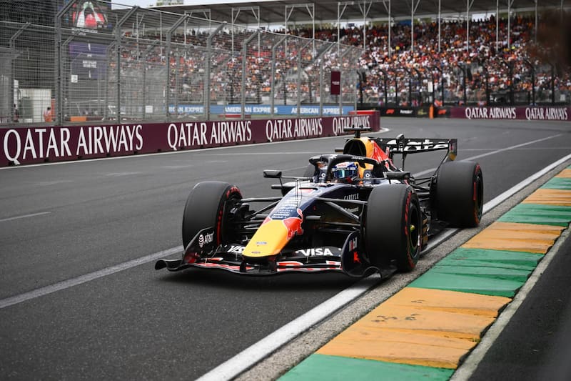 El piloto de Red Bull no pudo completar la pole este sábado en Australia. Foto: Agencia EFE.