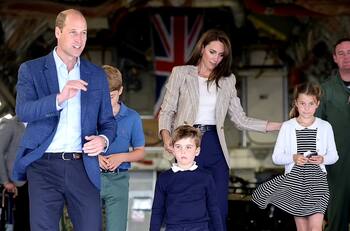 Príncipe Louis, hijo de Kate Middleton y príncipe William, triste por no acompañarlo a Wimbledon