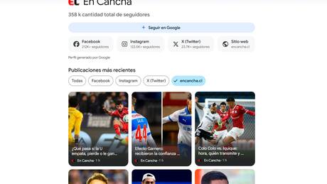 Cómo seguir las noticias de En Cancha en Google Discover: un sencillo paso para quedar al día