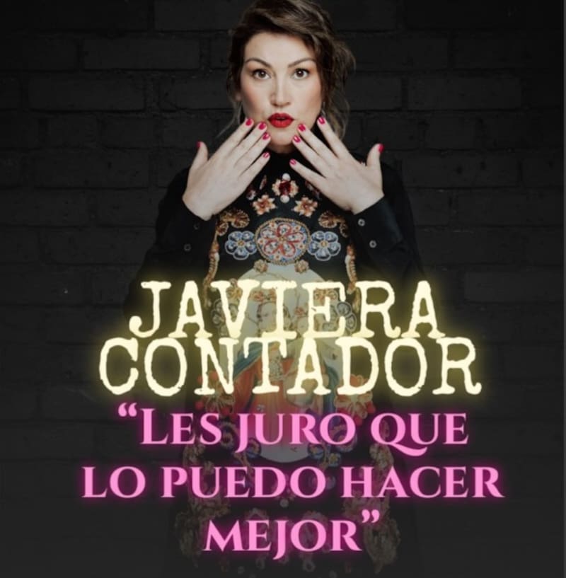 Javiera Contador compartió afiche de un supuesto nuevo show. Créditos: Instagram