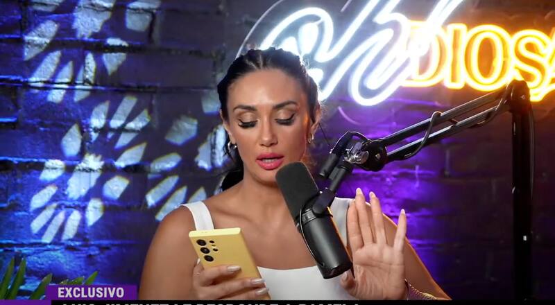 Pamela Díaz se contactó con Luis Jiménez.