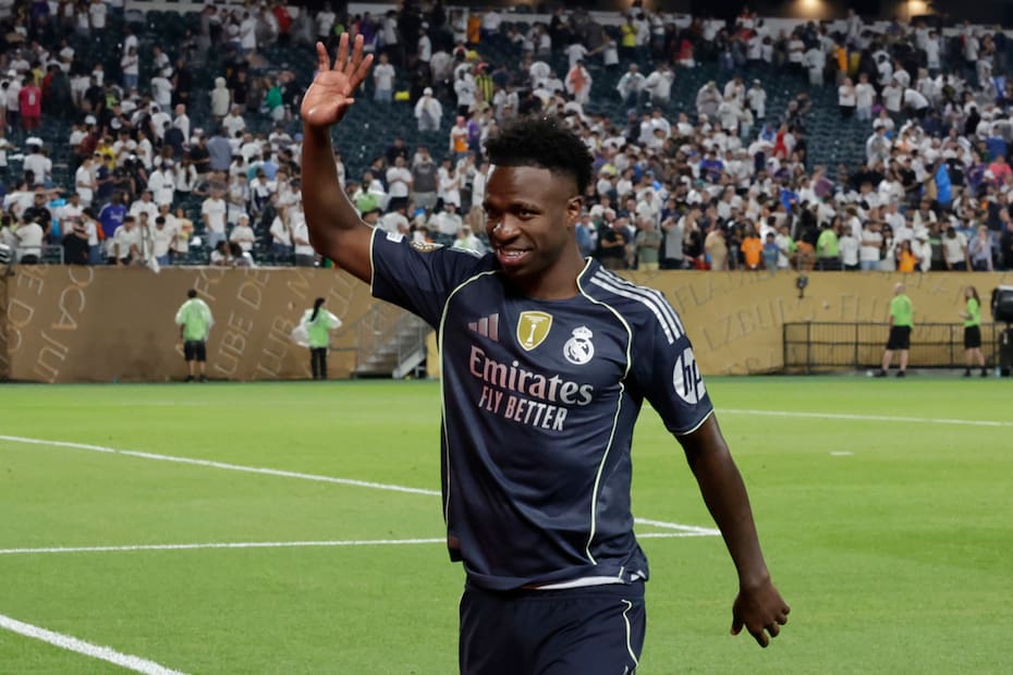 Vinícius Júnior renovará en Real Madrid. Foto: EFE.