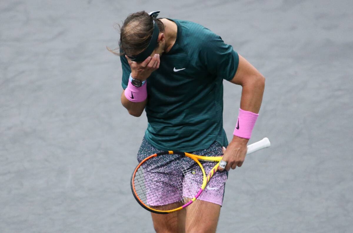 Rafael Nadal analizó su eliminación en el Masters 1.000 de Paris-Bercy