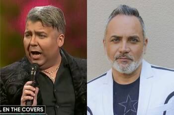 "Gracias Luis Jara por tu música": Andrés Sáez, imitador del cantante en "The Covers", le agradeció por dejar interpretarlo