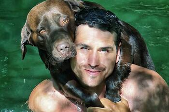 ¡Le dijo que iba a dormir todo el día!: Pangal Andrade mantuvo una tierna conversación perruna con su mascota, Bagual