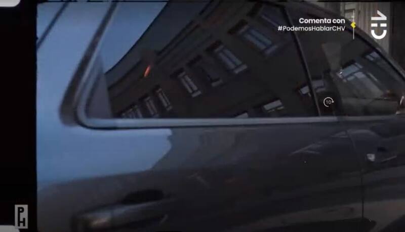 Miguelito en su camioneta. Créditos: CHV.