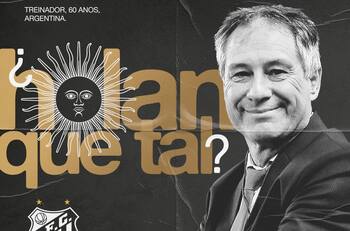 ¿Le pesará a la UC? Ariel Holan fue oficializado como el nuevo entrenador del Santos de Brasil