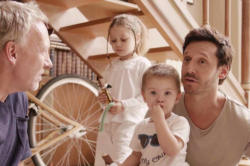 Durante la tarde del 14 de agosto, Benjamín Vicuña subió una tierna postal con todos sus sucesores y ocasionó una ola de cariño.