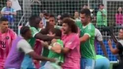 Luis Suárez recibió 6 fechas de castigo por escupir a un rival en la Leagues Cup: ¿Qué pasó con Maxi Falcón?