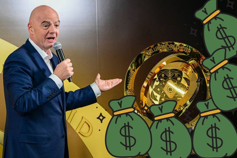La FIFA presidida por Gianni Infantino entregará un millonario botín al campeón.