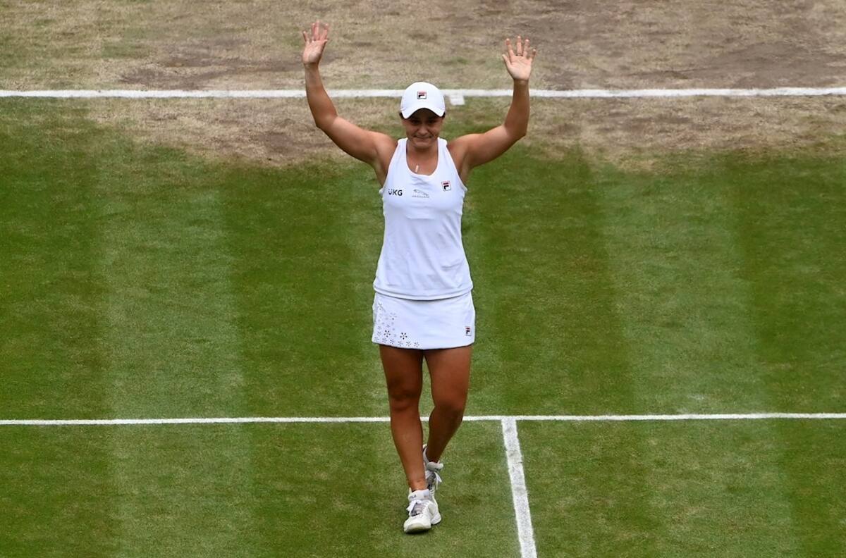 Ashleigh Barty demostró que es la número uno del mundo y se quedó con el título de Wimbledon