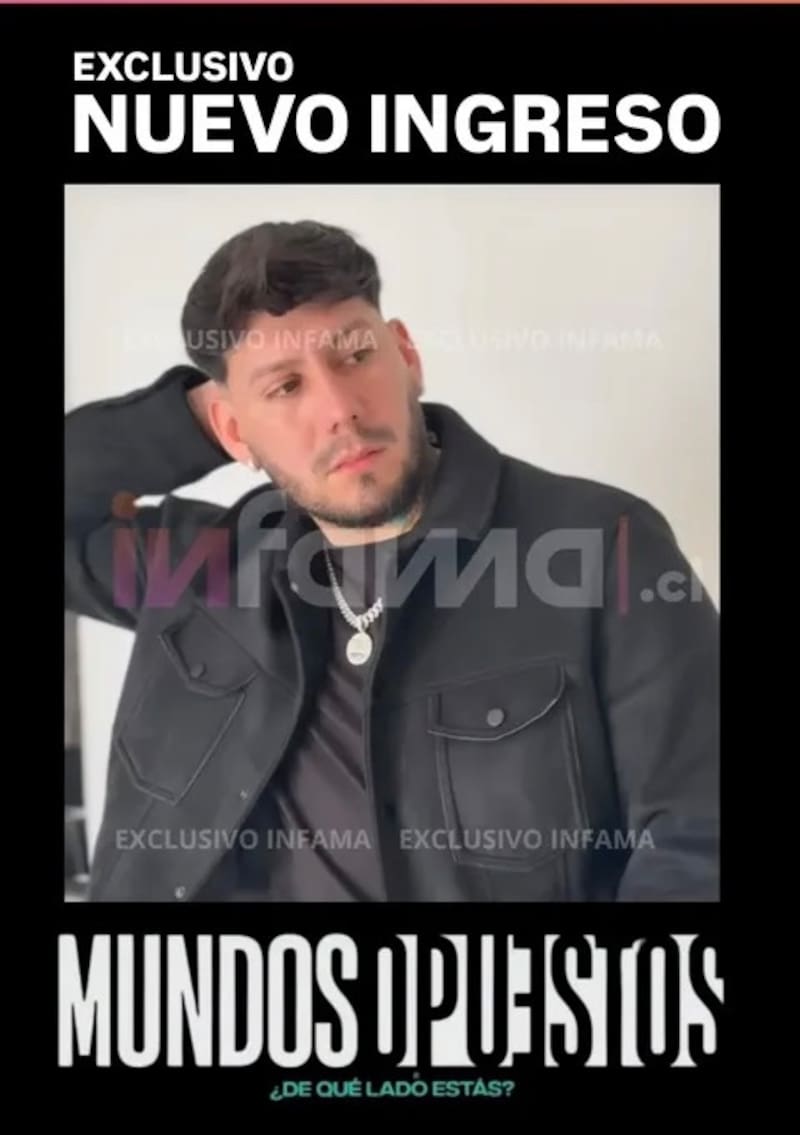 El chico reality ingresará a Mundos Opuestos.