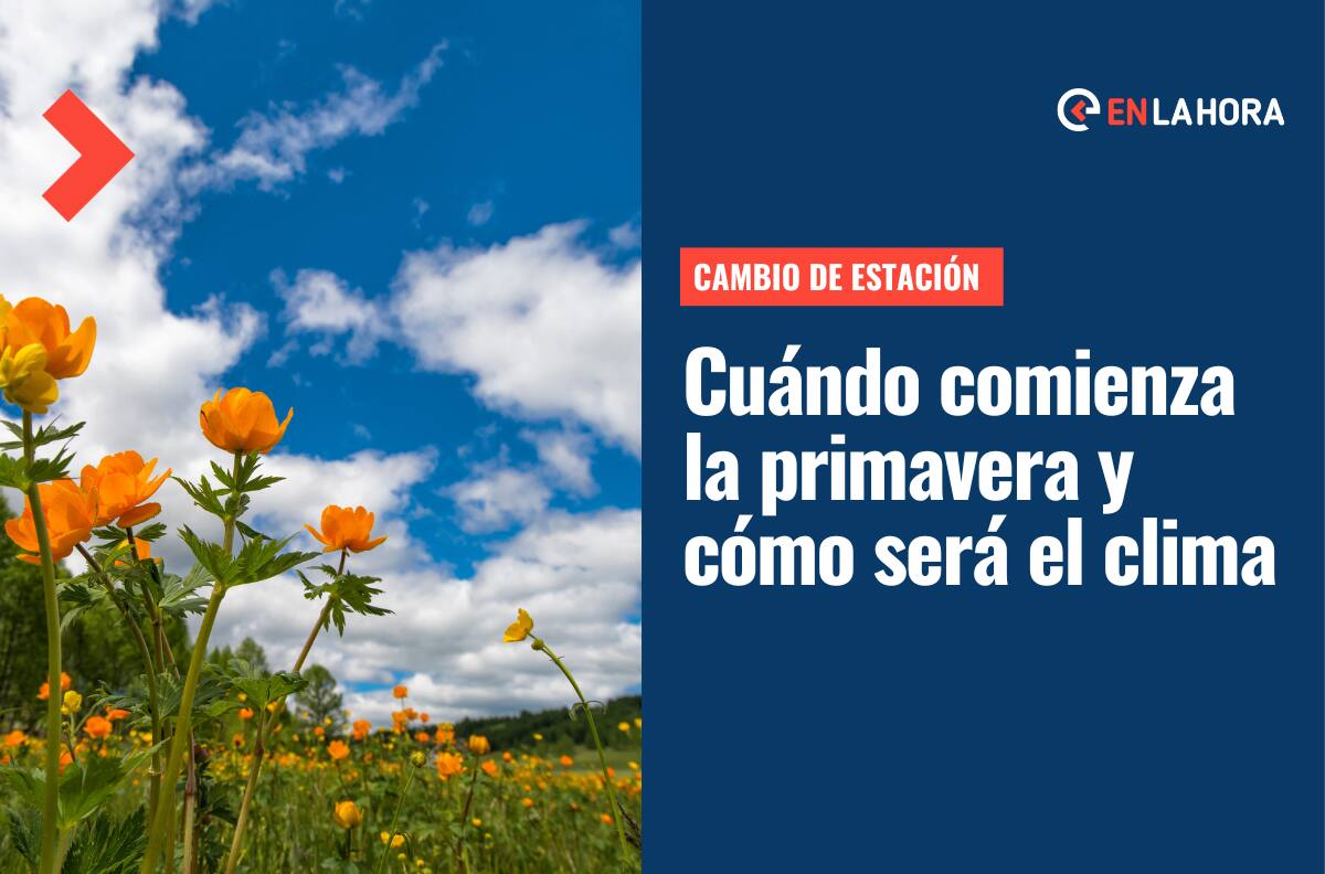 Cambio de estación 2022: ¿Cuándo comienza la primavera y cómo serán las temperaturas en Chile y la Región Metropolitana?