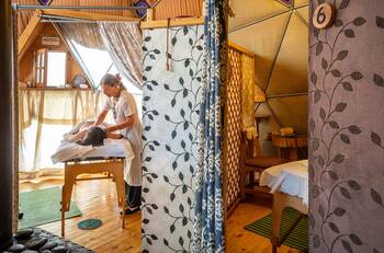 Este spa a una hora y media de Santiago es ideal para relajarse y liberarse del estrés