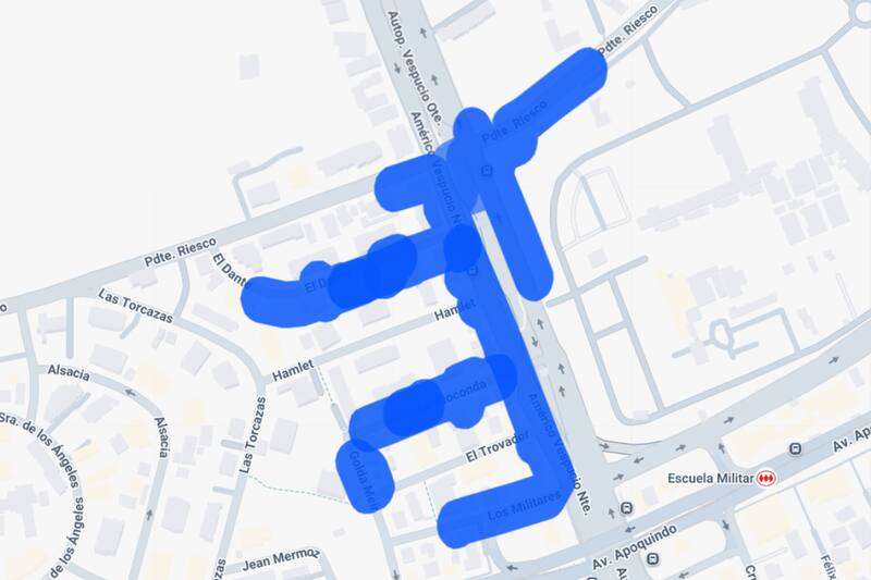 Hasta las 6:00 de la mañana durará la interrupción del servicio en el sector. Créditos: Enel.