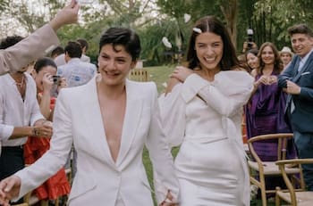 Quién es Sophie Tabet, directora estadounidense y esposa de Lorenza Izzo