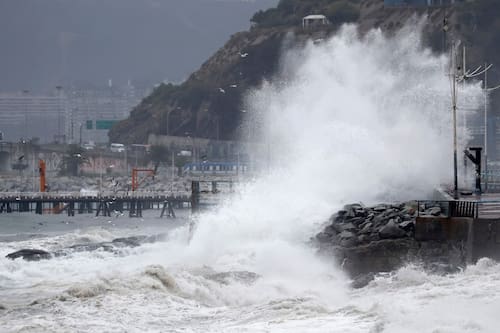 Alerta: Tormentas eléctricas, marejadas y hasta 100 mm de lluvia en Valparaíso y Viña