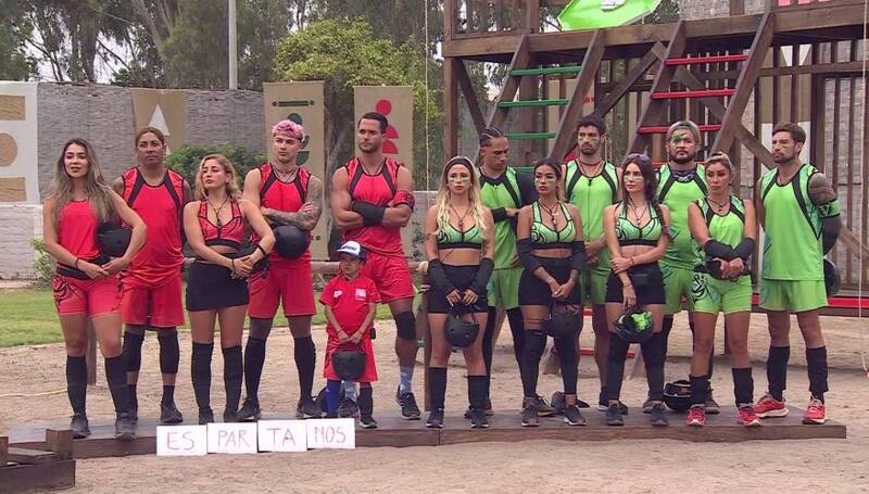 Las competencias de "Tierra Brava" eran una mezcla de habilidad, fuerza y resistencia