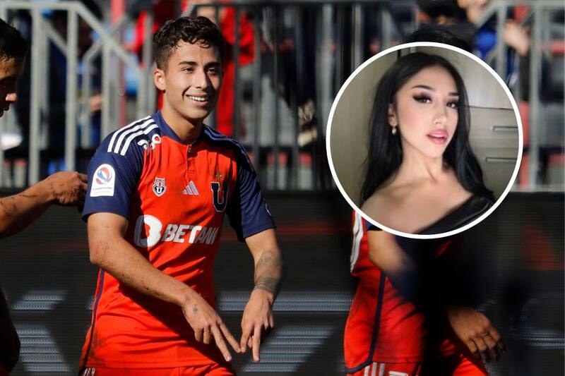 El juvenil de la U recibió cariñosos mensajes de su novia luego del gol ante Huachipato.