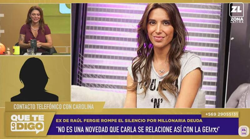 En el programa intentaron tener las dos versiones. Créditos: Captura Zona Latina